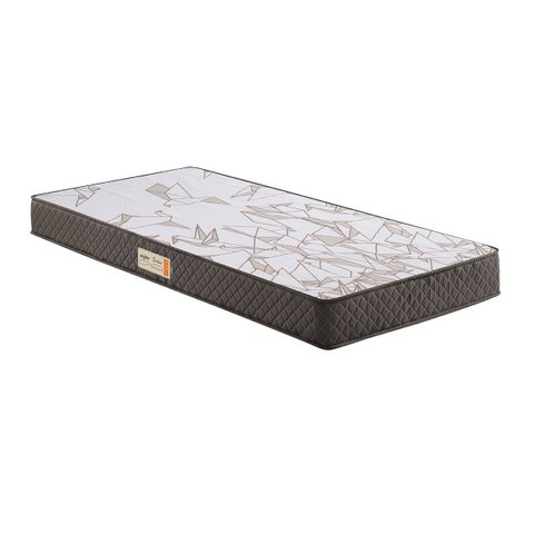 Colchão Solteiro Ecoflex Espuma Ecoflex Ecoline D-23 Marrom Liso - 088x188