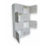 Armário 8 portas guarda volume locker com chave em mdf - 3