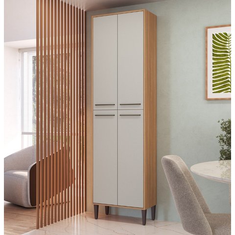 Paneleiro de 63cm Cozinha Jade Freijó Arenas Del Marco Delmarco Móveis