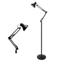 Ver imagem 1 de Luminaria Chao Articulavel Flexivel Piso Abajur Pedestal Lustre Sala Quarto Escritorio Iluminaçao Mu