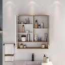 Ver imagem 2 de Espelheira para Banheiro Cecília 2 Portas com Espelho