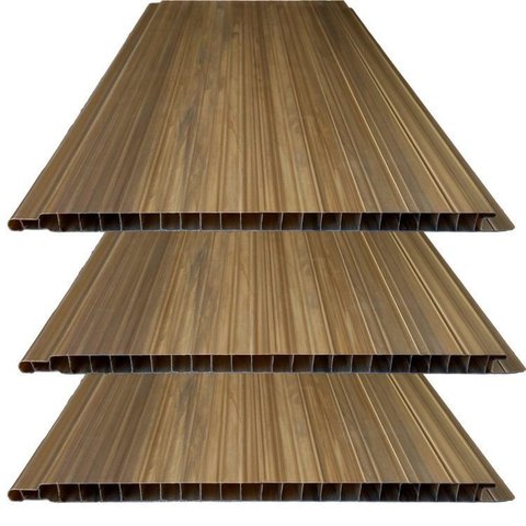 Kit 180m² Forro de PVC Plus 8MMX20CMX3M Marrom/Imbuia Bariri