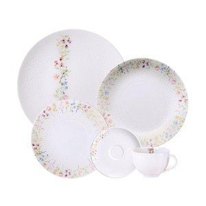 Aparelho de Jantar Tramontina Artemis em Porcelana Decorada 30 Peças Tramontina