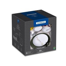 Aparelho de Jantar Tramontina Artemis em Porcelana Decorada 30 Peças Tramontina - 8