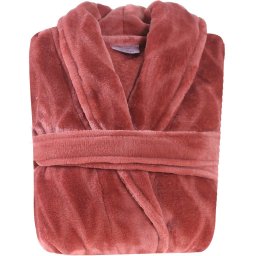 Roupão Microfibra Flannel Relieve Extra Macio com Bolso - 1