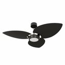 Ver imagem 1 de Ventilador de Teto Natuvent Dahlia Led 3 Pás Madeira Preto 6500k Branco Frio, Luz Branca 127v