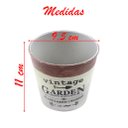 Ver imagem 2 de Kit 10 Mini Vasos de Planta Cachepot Estampados Decorados 11cm