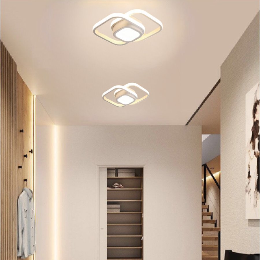 Luminária de Teto Plafon Led Moderna Lustre para Corredor Sala Quarto Alta Qualidade - 2