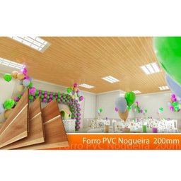 Kit com 30 m² Forro de PVC 8mm x 20cm x 3M Polifort  - 2