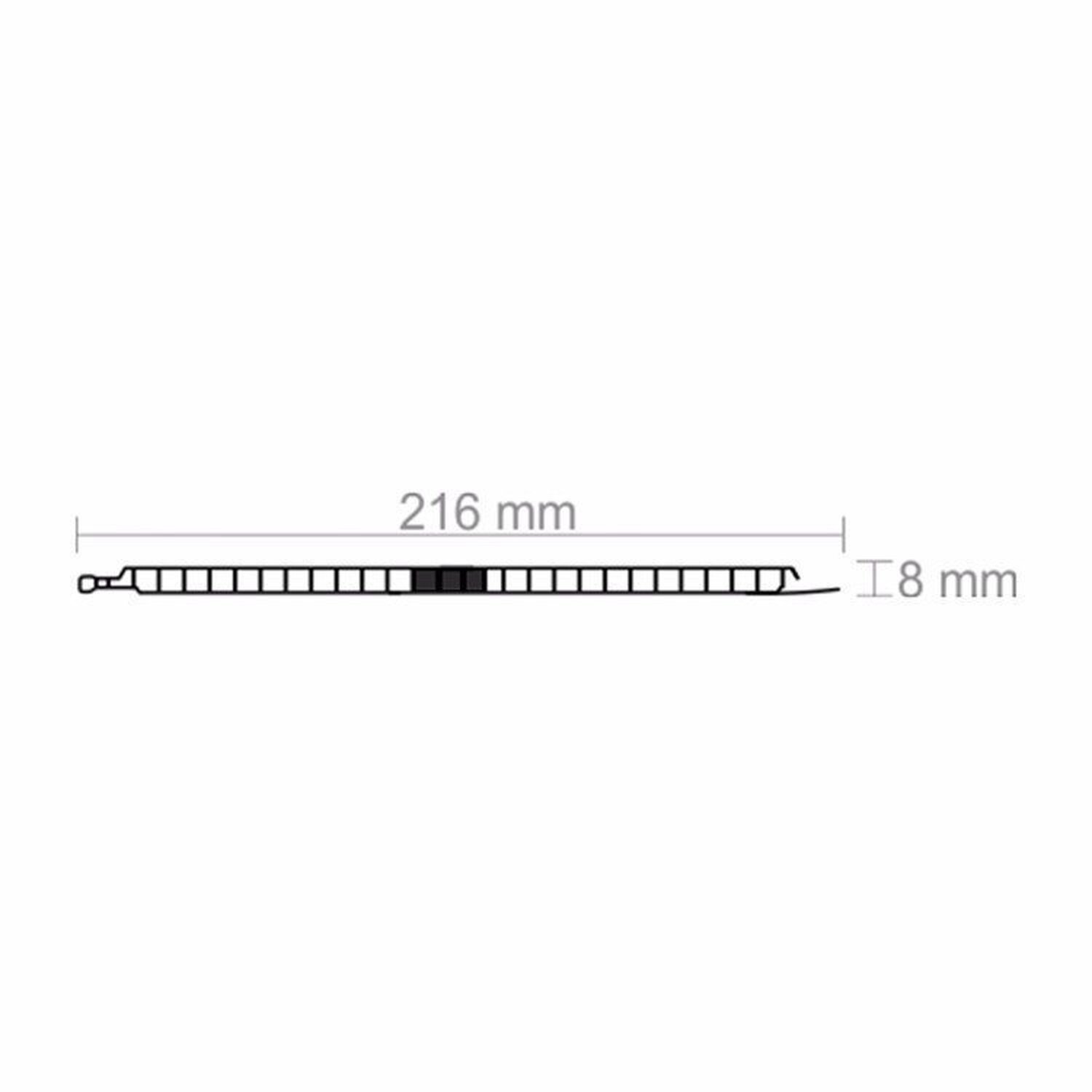 Kit com 30 m² Forro de PVC 8mm x 20cm x 3M Polifort  - 4