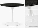 Ver imagem 2 de Mesa de Jantar Saarinen Branco - Redonda 70cm - Mármore São Gabriel