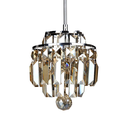 Ver imagem 5 de Pendente Kri Cromado e Ambar (d)18cm (a)21cm 1xg9 40w - Hu2105a