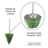 Orgonite Pêndulo Raio Verde Cura - Esmeralda - 2
