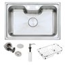 Kit Cuba Gourmet Arell Kameel Inox Escovado Inox - 7