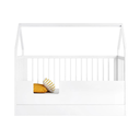 Ver mais imagens de Berço Wood 2 em 1 Montessori Branco C/carvalho - Divicar