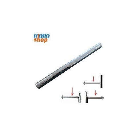 Tubo Saída Longo Sifão Deca 1.1/2" 50 Cm Cromado - 4204161