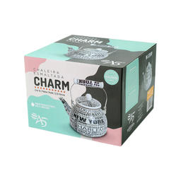 Chaleira Esmaltada Vintage 2,5l À Indução Charm New York - 3