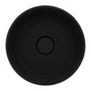 Ver imagem 2 de CUBA DE APOIO PARA BANHEIROS E LAVABOS REDONDA 35 CM PRETO FOSCO