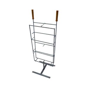 Espeto Costela Costelão Fogo Chão Base Giratória 104x35cm