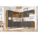 Ver imagem 6 de Armário Aéreo p/ Cozinha Imperatriz c/ 2 Portas 80cm Freijo/Off White - Nesher