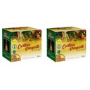 Ver imagem 1 de Kit 2 Cortina Pingente Arvore Branco Quente 108 Leds 4m Bivolt