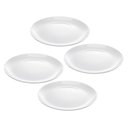 Ver imagem 1 de Jogo de Pratos Raso de Jantar Essenza Opaline 4 Peça 27 Cm - Rojemac Profissional