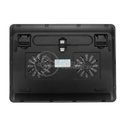 Ver imagem 3 de Cooler de Mesa para Noteoook Laptop Cooling Pad 2 Ventoinhas Led Fan Silencioso S2