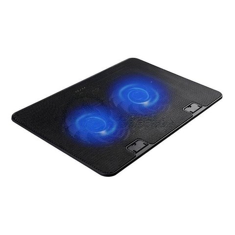 Cooler de Mesa para Noteoook Laptop Cooling Pad 2 Ventoinhas Led Fan Silencioso S2