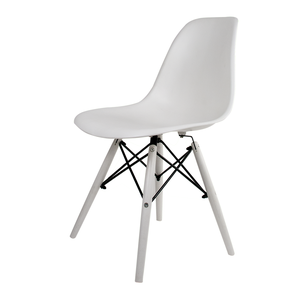 CADEIRA EAMES PP BRANCA PÉS EM POLIPROPILENO