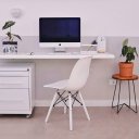 Ver imagem 5 de Cadeira Eames Branca Polipropileno para Sala de Jantar Cozinha e Espaço Gourmet