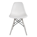 Ver imagem 2 de Cadeira Eames Branca Polipropileno para Sala de Jantar Cozinha e Espaço Gourmet