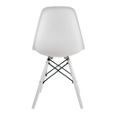 Ver imagem 4 de Cadeira Eames Branca Polipropileno para Sala de Jantar Cozinha e Espaço Gourmet