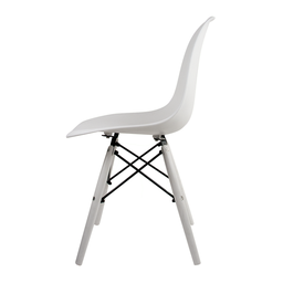 Cadeira Eames Branca Polipropileno para Sala de Jantar Cozinha e Espaço Gourmet - 3