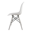 Ver imagem 3 de Cadeira Eames Branca Polipropileno para Sala de Jantar Cozinha e Espaço Gourmet