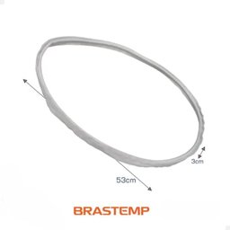 Gaxeta Vedação Tambor Secadora Brastemp 326009198 - 3