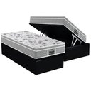 Ver imagem 1 de Cama Box Baú Solteiro: Colchão Ortopédico Probel D45 - Ep Guarda Costas Próextreme Plus + Base