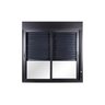 Janela de Aluminio Persiana Integrada 100x120cm Manual 2 Folhas Topsul - 1