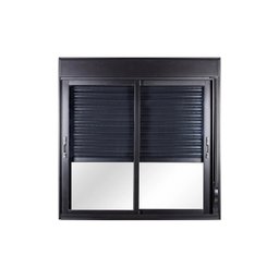 Janela de Aluminio Persiana Integrada 120x200cm Manual 2 Folhas Topsul - 1
