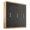 Ver mais imagens de Guarda-Roupa Casal Lisboa 6 Portas 2 Gavetas