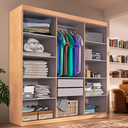 Ver imagem 3 de Guarda-Roupa Casal Lisboa 6 Portas 2 Gavetas