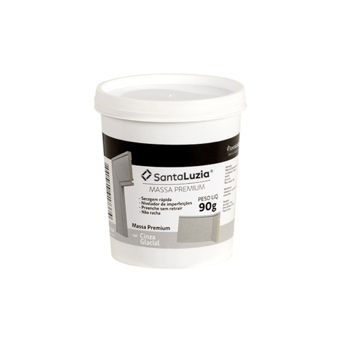 Massa para Acabamento Flex Pote 90g Cor Cinza Glacial