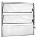 Ver imagem 1 de Janela de Aluminio Basculante 60x60cm Ecosul Branco Esquadrisul