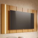 Ver imagem 3 de Painel para TV 75 Polegadas com LED 236cm Novare C04 Naturale - Lyam Decor