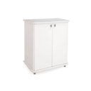 Ver imagem 3 de Gabinete Lavanderia Balcão Multiuso ASM155 c/ 2 Portas Branco - Movelbento