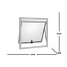 Janela de Aluminio Maxim-ar 60x100cm 1 Secção Topsul - 4