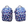 Mochila Maternidade Bebe Bolsa Azul Multifuncional Flamingo - 2
