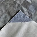 Ver imagem 3 de Tapete de couro cinza tingido 1,50x2,00 sem borda peça 10x10