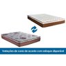 Colchão Queen Molas Ensacadas Masterpocket Caribe Euro Pillow (158x198x24) - Luckspuma - 2