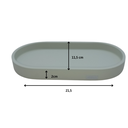 Ver imagem 4 de Bandeja Decorativa Oval, Acqua Aroma