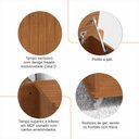 Ver imagem 6 de Bau Banco Organizador 02302 1 Porta 135cm Cedro Dcasa Cedro